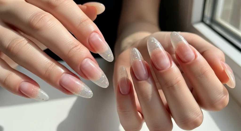 Transparent Jelly Nails