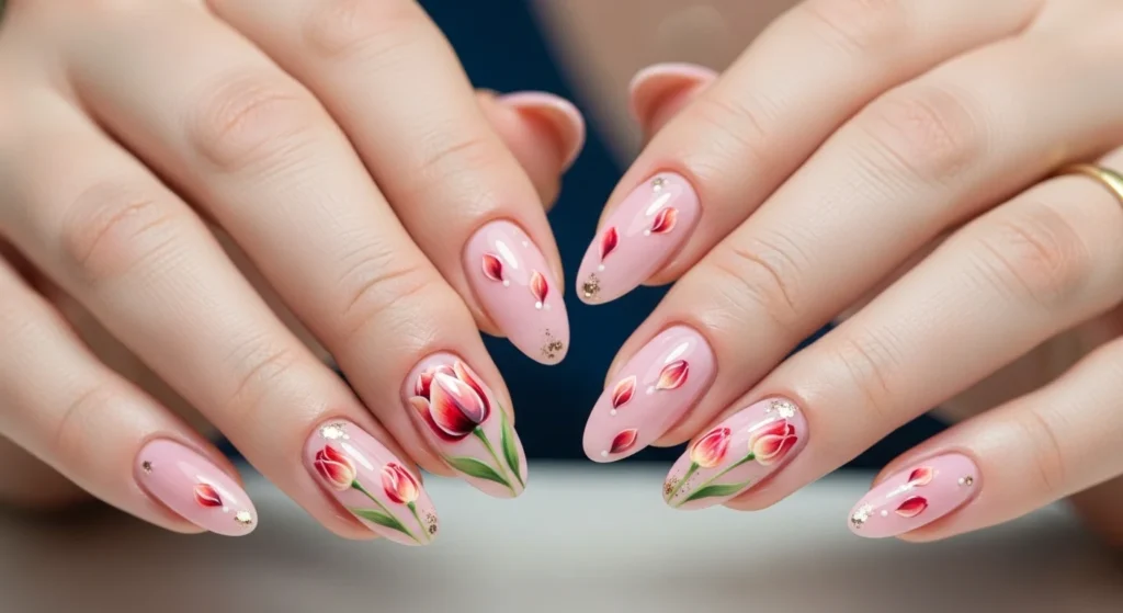 Tulip Nail nails