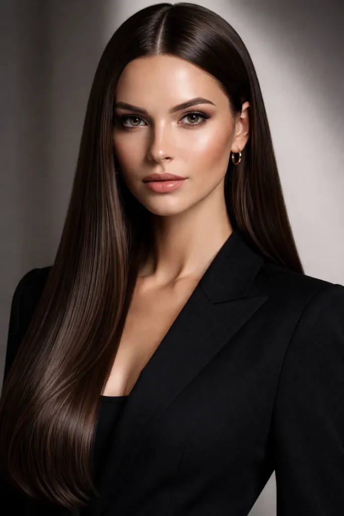 Cool Cocoa Gloss hair color