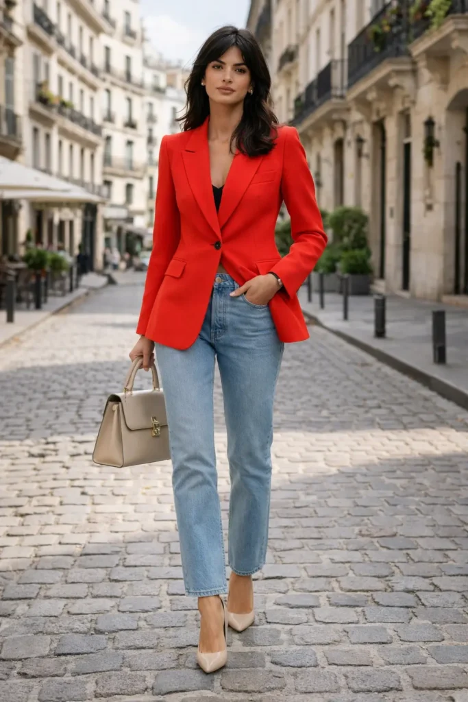 Red Blazer 